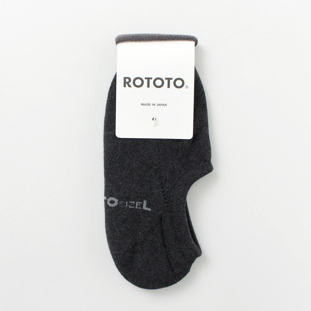 ROTOTO / 파일 풋 커버 양말