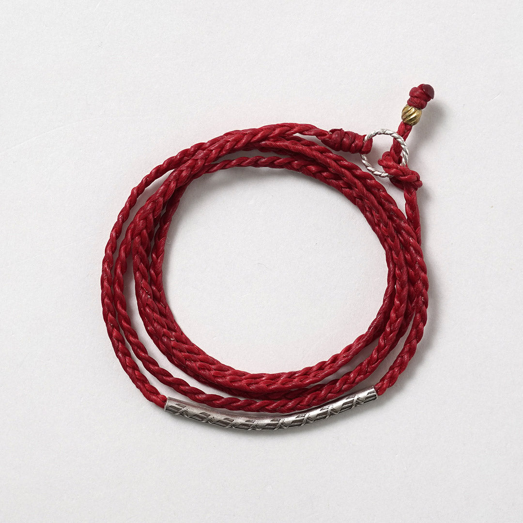 phaduA / Wax Cord & Karen Silver Tube 3-Way Accessory