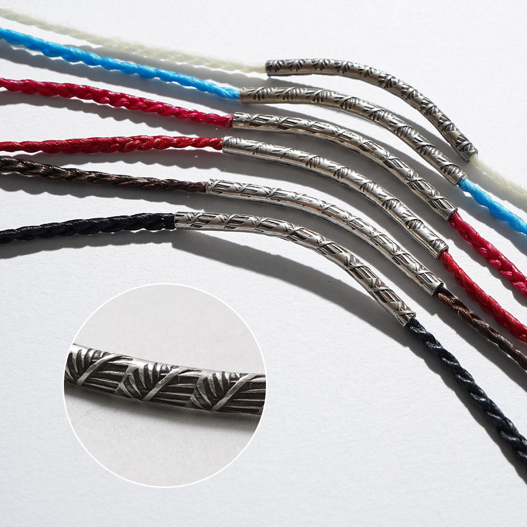 phaduA / Wax Cord & Karen Silver Tube 3-Way Accessory