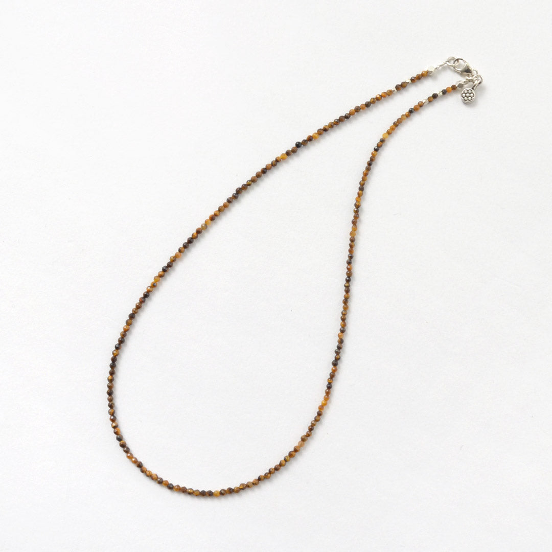 PHADUA / Tiger Eye (2mm) Cut Beads Necklace/Anklet