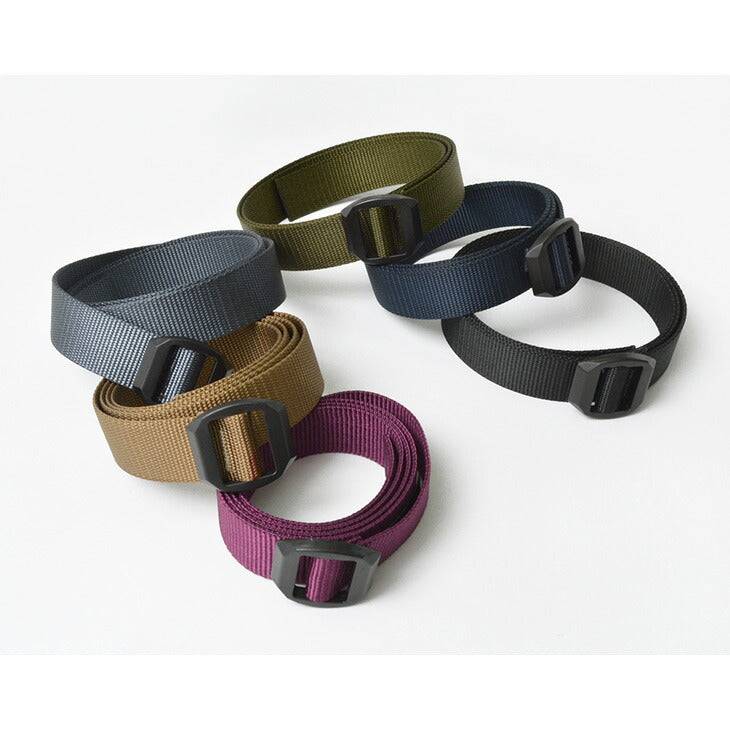 BISON DESIGNS / Webbing Belt 30mm Plain Nylon Belt