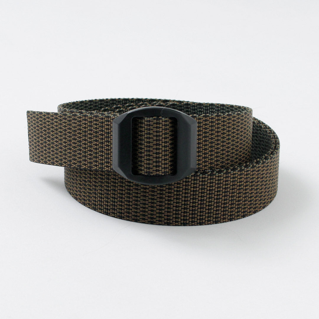 BISON DESIGNS / Cinturón de correas de nailon estampado de 30 mm