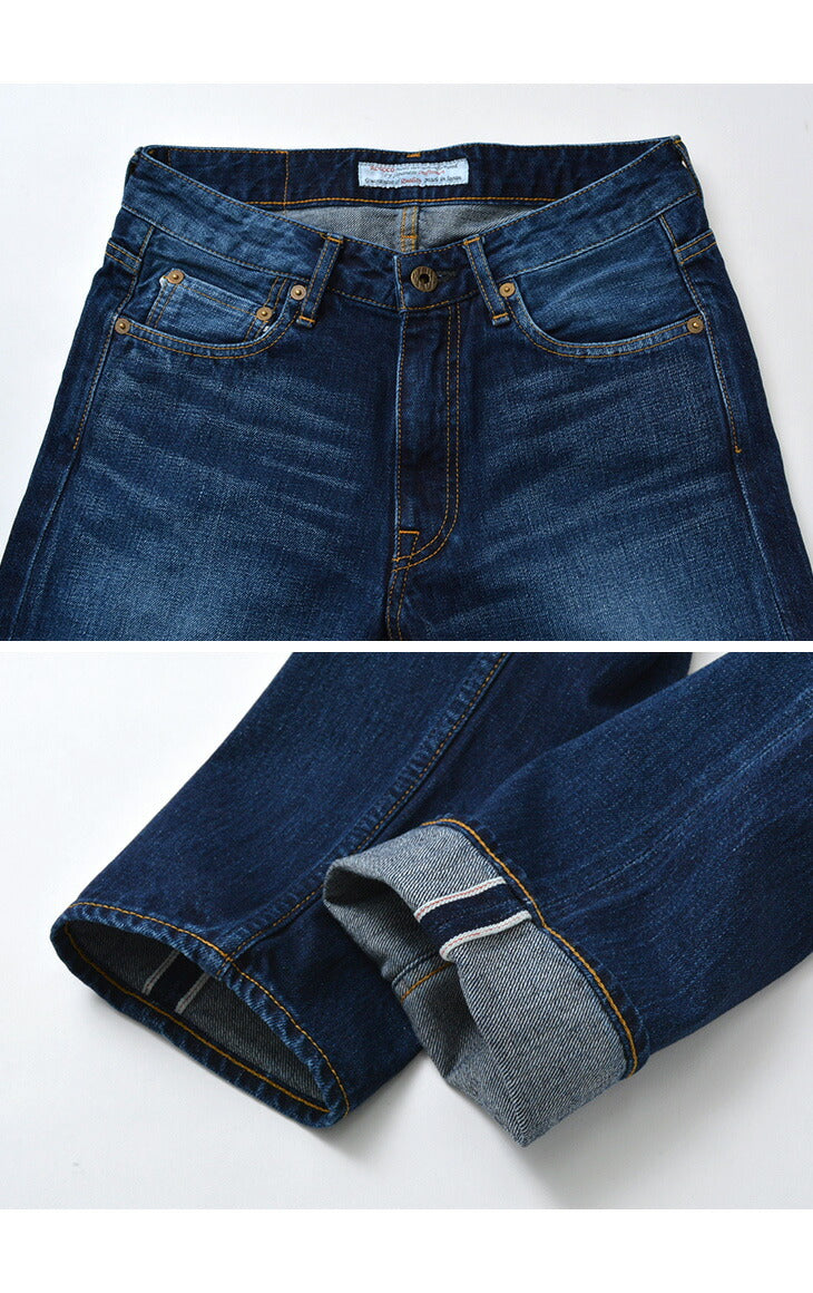 JEANS BLEU JAPON / RJB6140-ME Jean slim fuselé coupe cheville