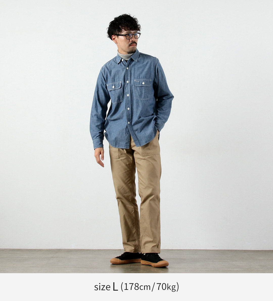FOB FACTORY / F0431 Pantalon boulanger