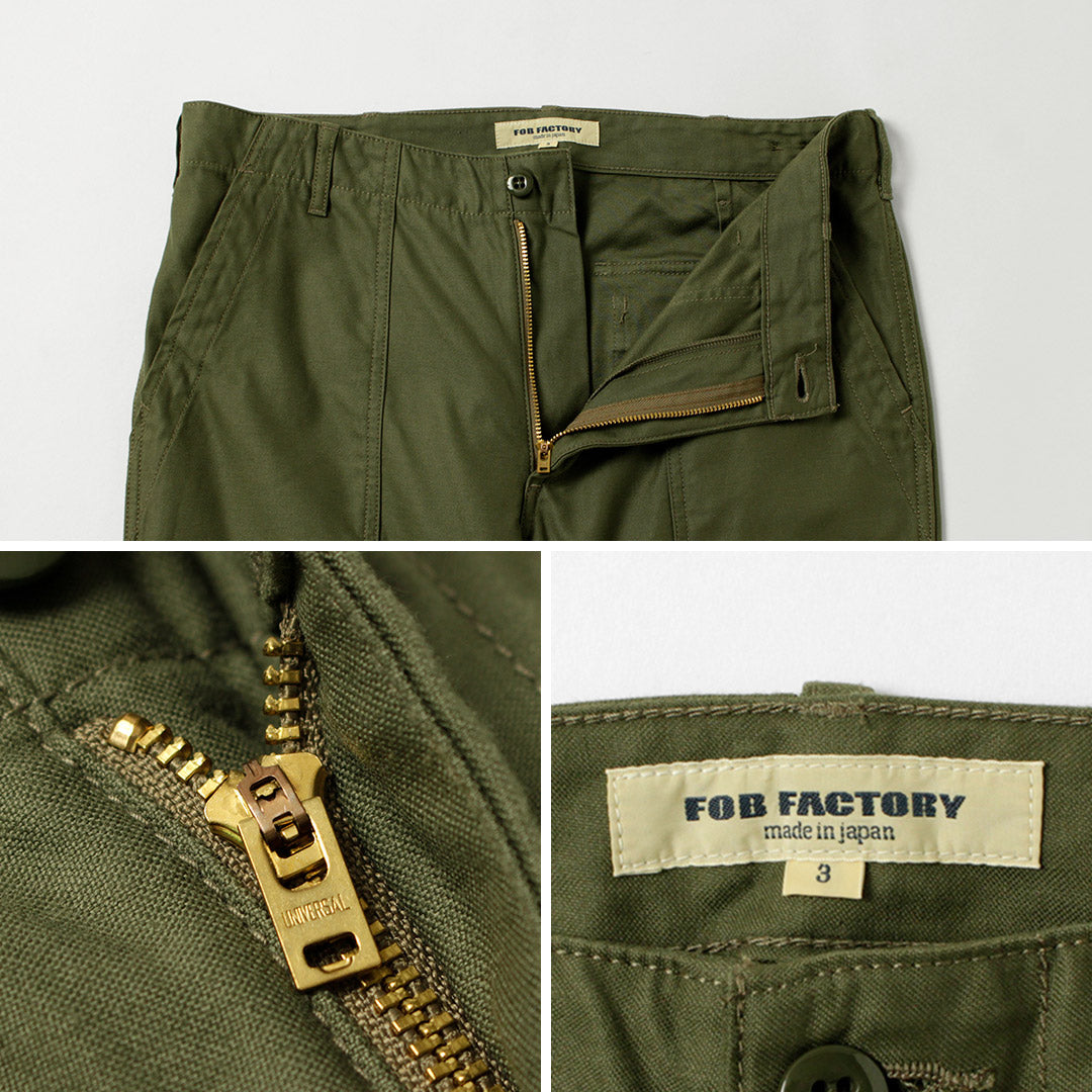 FOB FACTORY / F0431 Pantalon boulanger