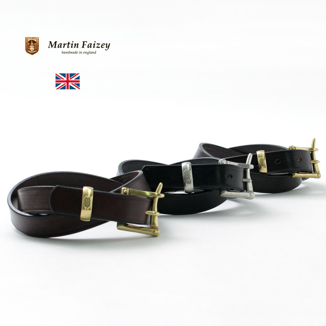 MARTIN FAIZEY / 1.0 inch (25mm) Quick Release Belt Leather Belt
