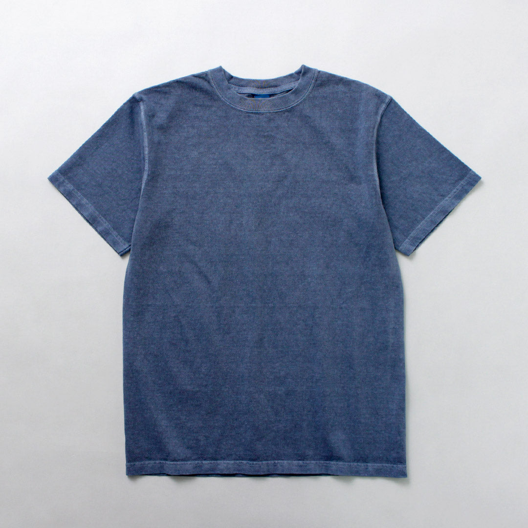 BUENA Camiseta de cuello de la tripulación de manga corta / manga corta