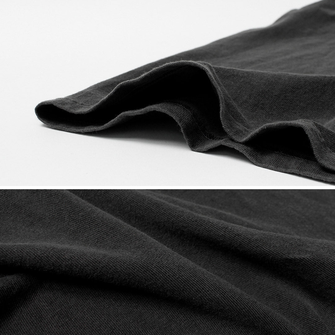 GOOD ON / Short-Sleeve Henley Neck T-Shirt