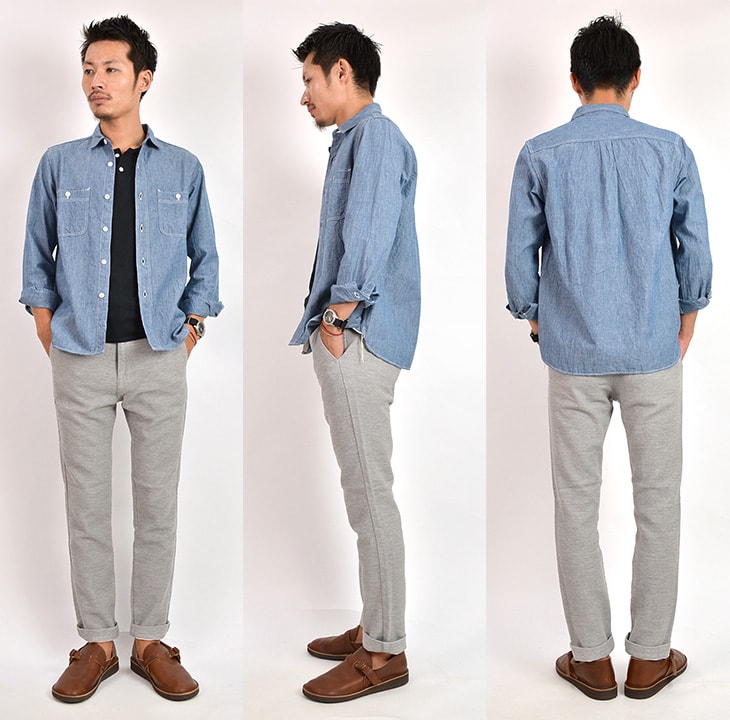 FOB FACTORY / F0438 Relax 窄版休闲裤