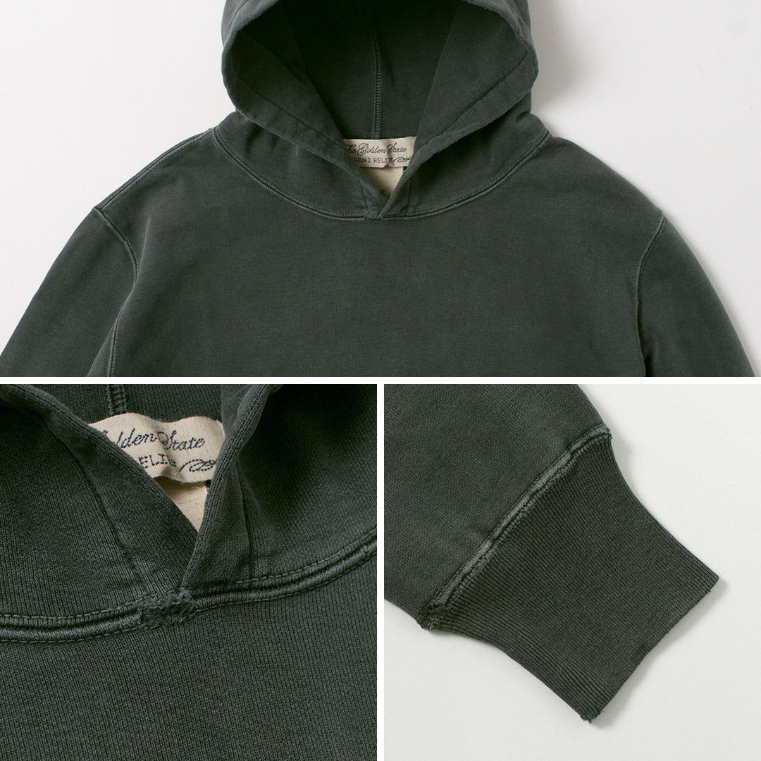 REMI RELIEF / SP Processed Piled Hoodie Plain Sweatshirt Model 2025