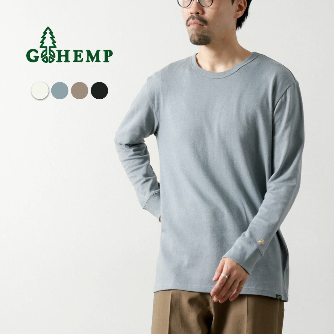 GOHEMP / Sun Blend Warmer Basic Long Sleeve T-Shirt