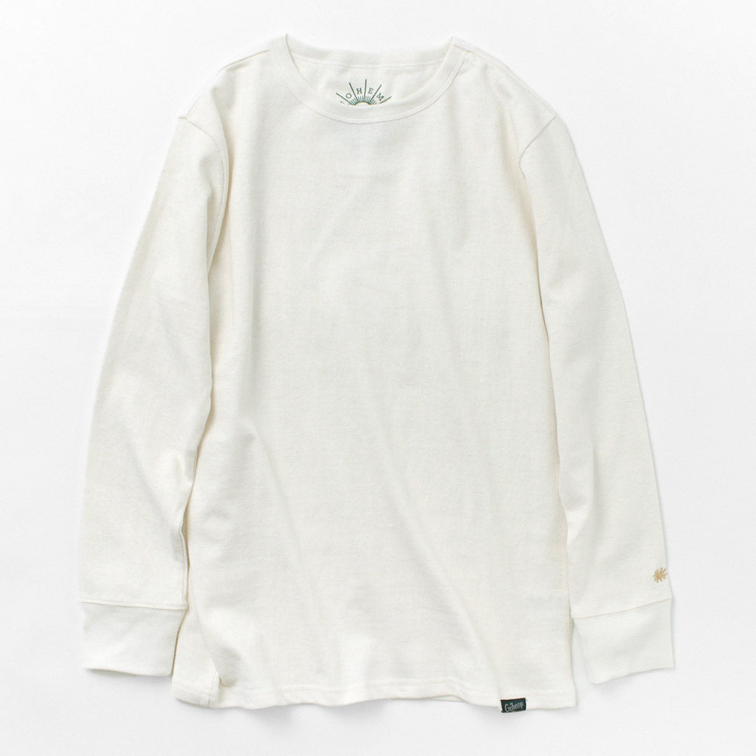 GOHEMP / Sun Blend Warmer Basic Long Sleeve T-Shirt