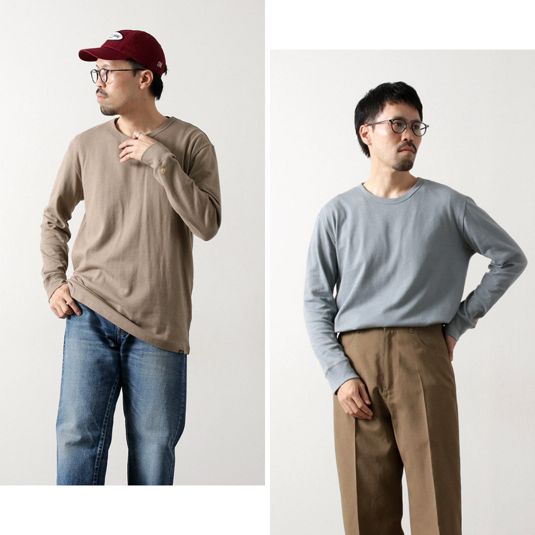 GOHEMP / Sun Blend Warmer Basic Long Sleeve T-Shirt