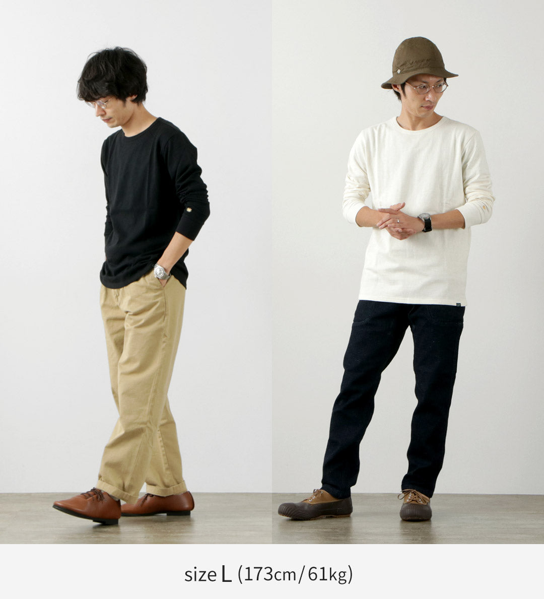 GOHEMP / Sun Blend Warmer Basic Long Sleeve T-Shirt