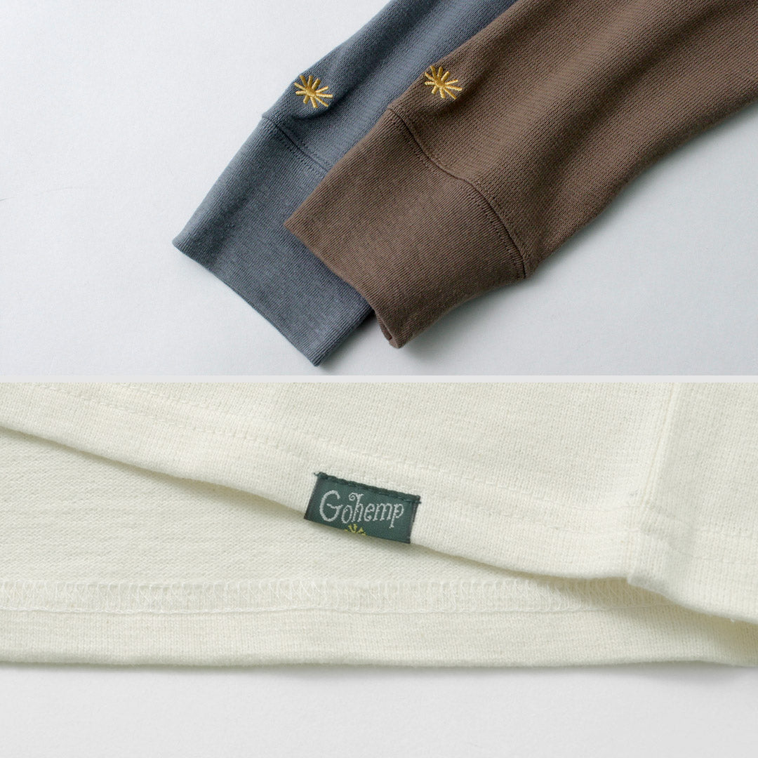 GOHEMP / Sun Blend Warmer Basic Long Sleeve T-Shirt