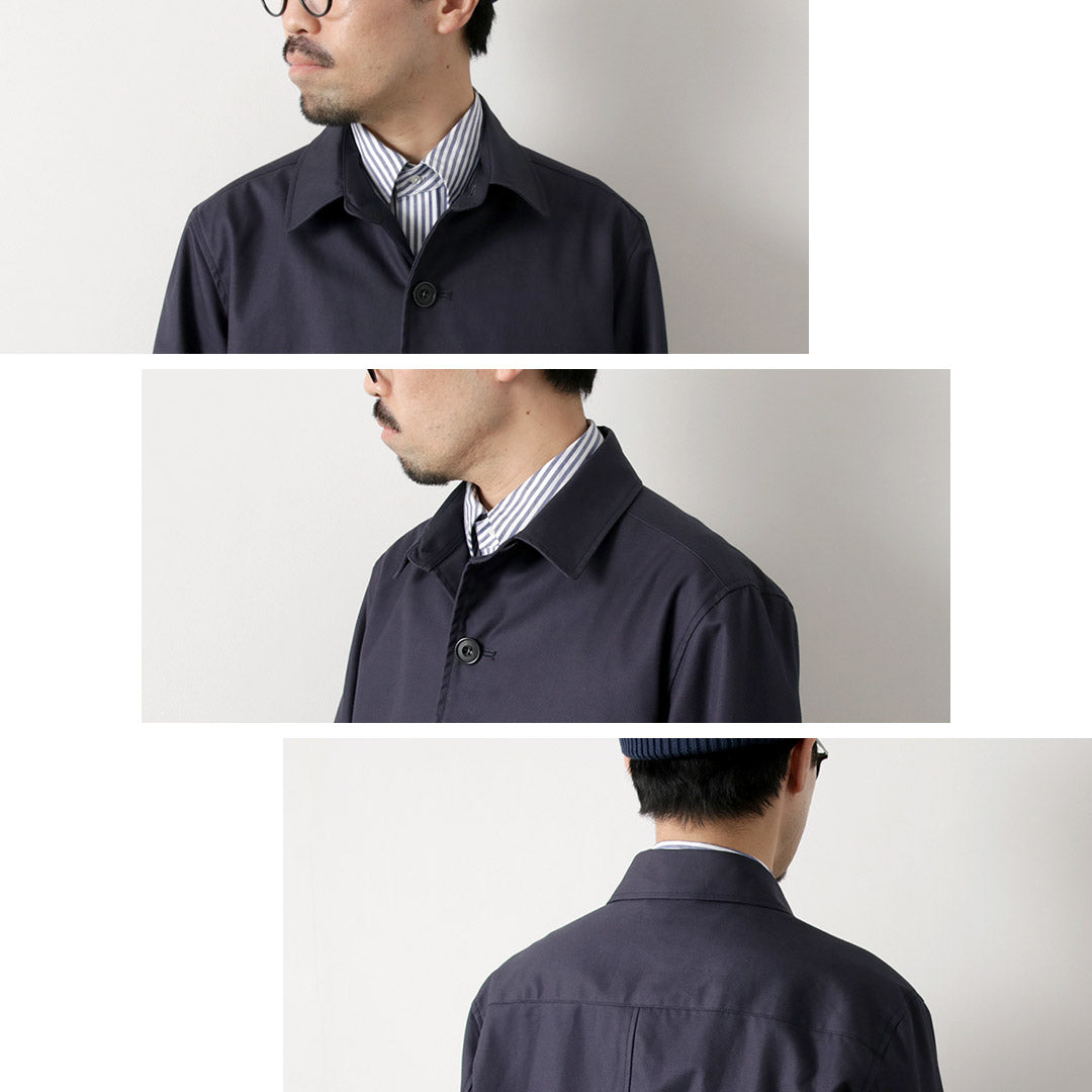 ROCOCO / Manteau Balmacaan court haute densité