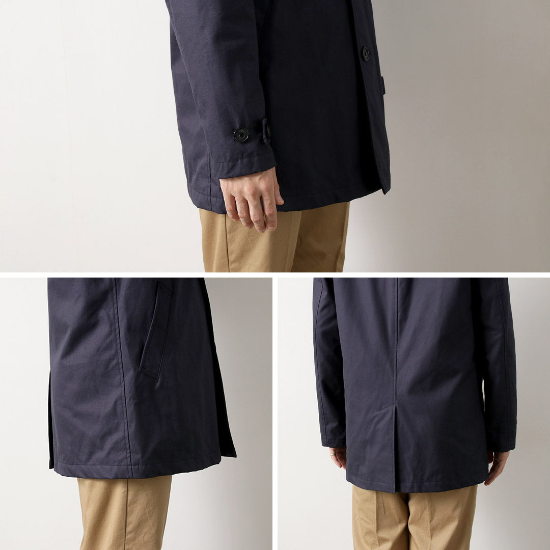 ROCOCO / Manteau Balmacaan court haute densité