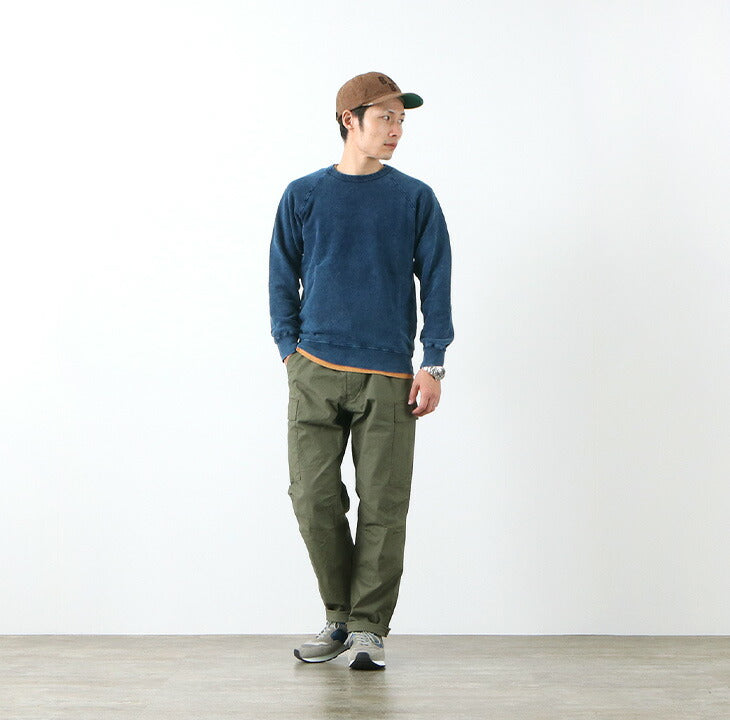 Good On / Gobw101 es sudadera Indigo Raglan Crew