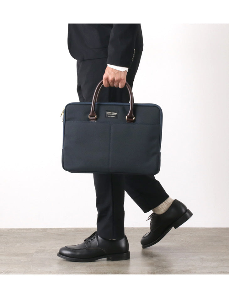 WHEELROBE / Chaussures en cuir à bout Moc avec coutures épaisses
