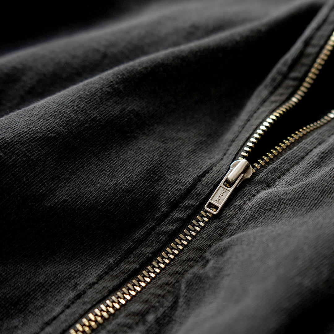 GOOD ON / Pigment Dye Zip Tee Parka
