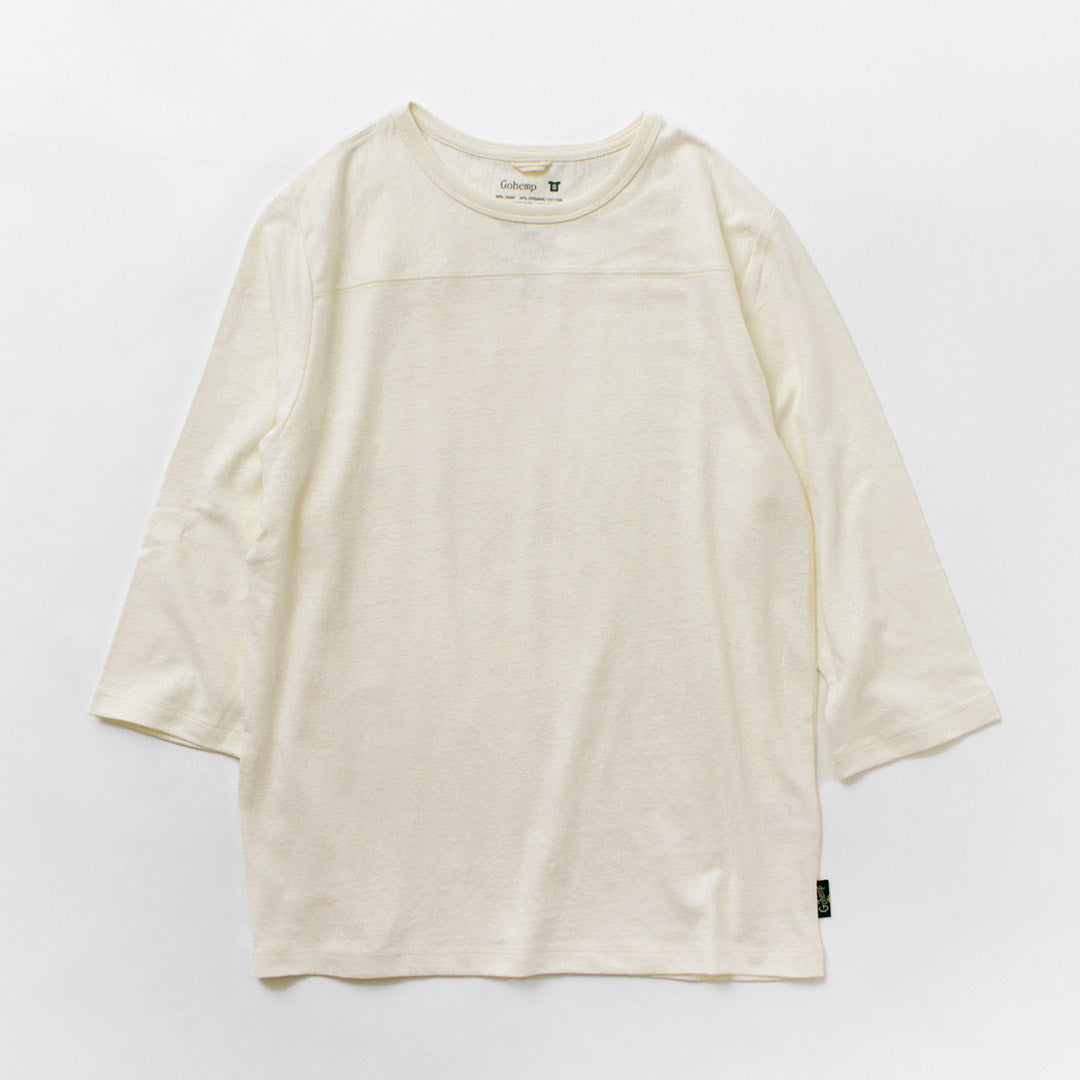 GOHEMP / Basic Football T-Shirt