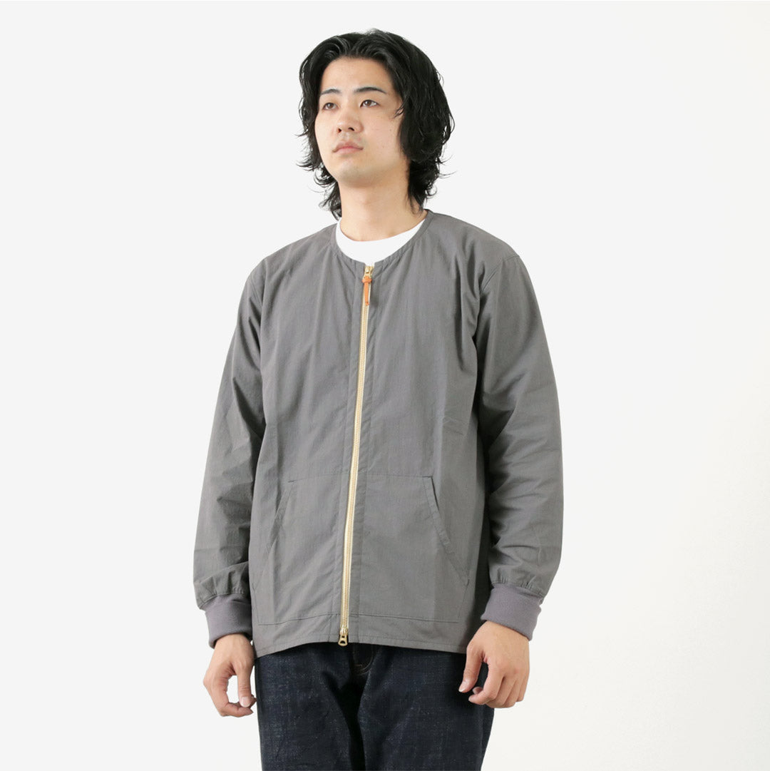 RE MADE IN TOKYO JAPAN / 棉尼龍圓領開衫