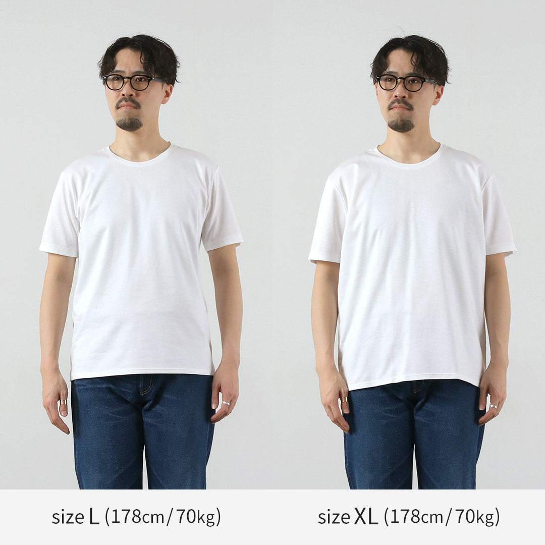 RE MADE IN TOKYO JAPAN / T-shirt habillé Tokyo Made à col rond