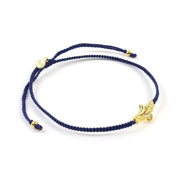CHALISA T.. / Eagle Notching Cord Anklet
