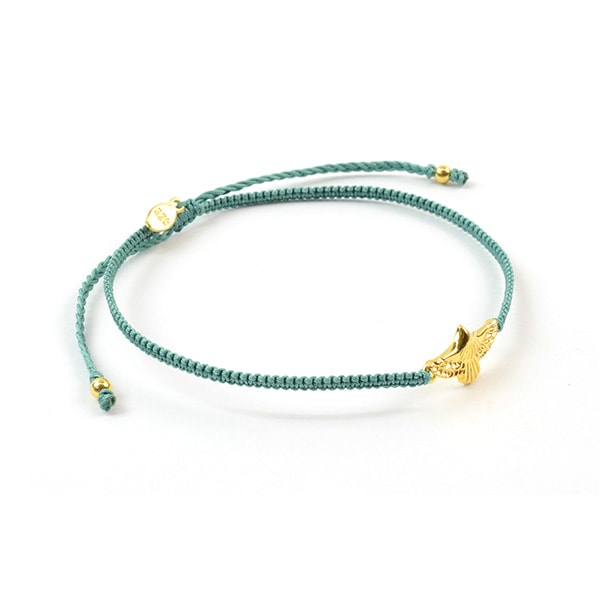 CHALISA T.. / Eagle Notching Cord Anklet