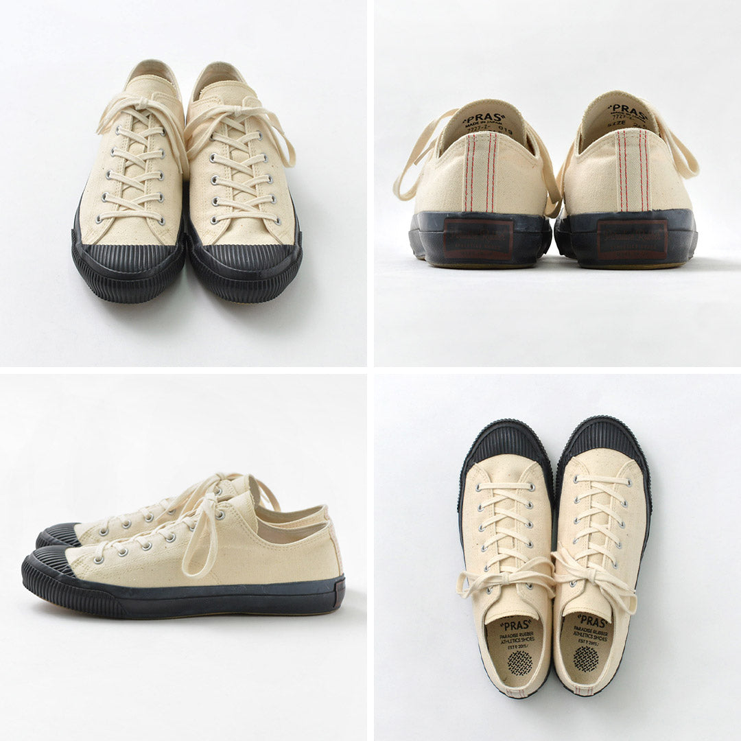 PRAS / 쉘 캡 로우 스니커즈