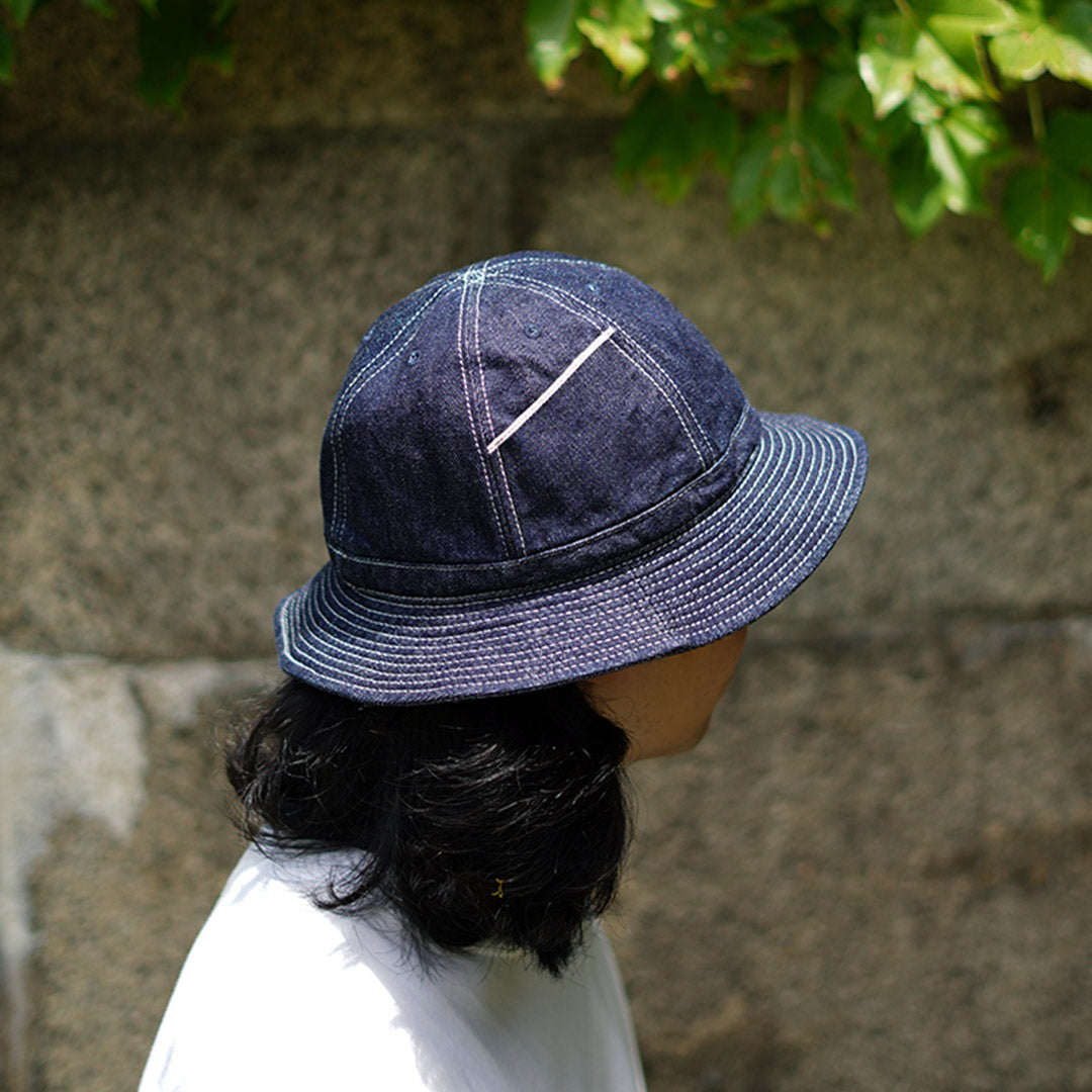 Chapeau HIGHER / Selvage Denim Panel 6 - Onewashed