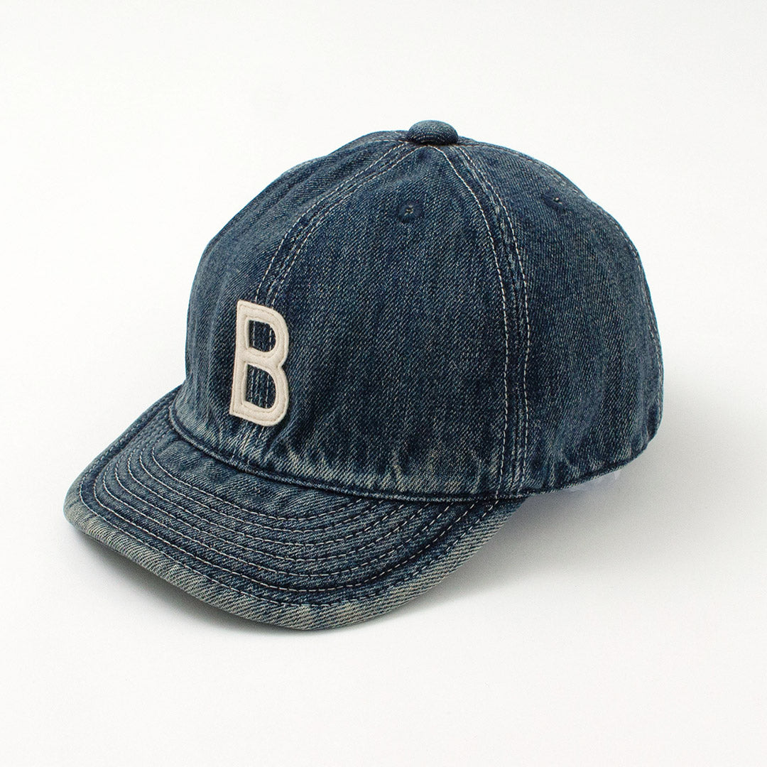 HIGHER / Gorra vaquera orillo con insignia de iniciales