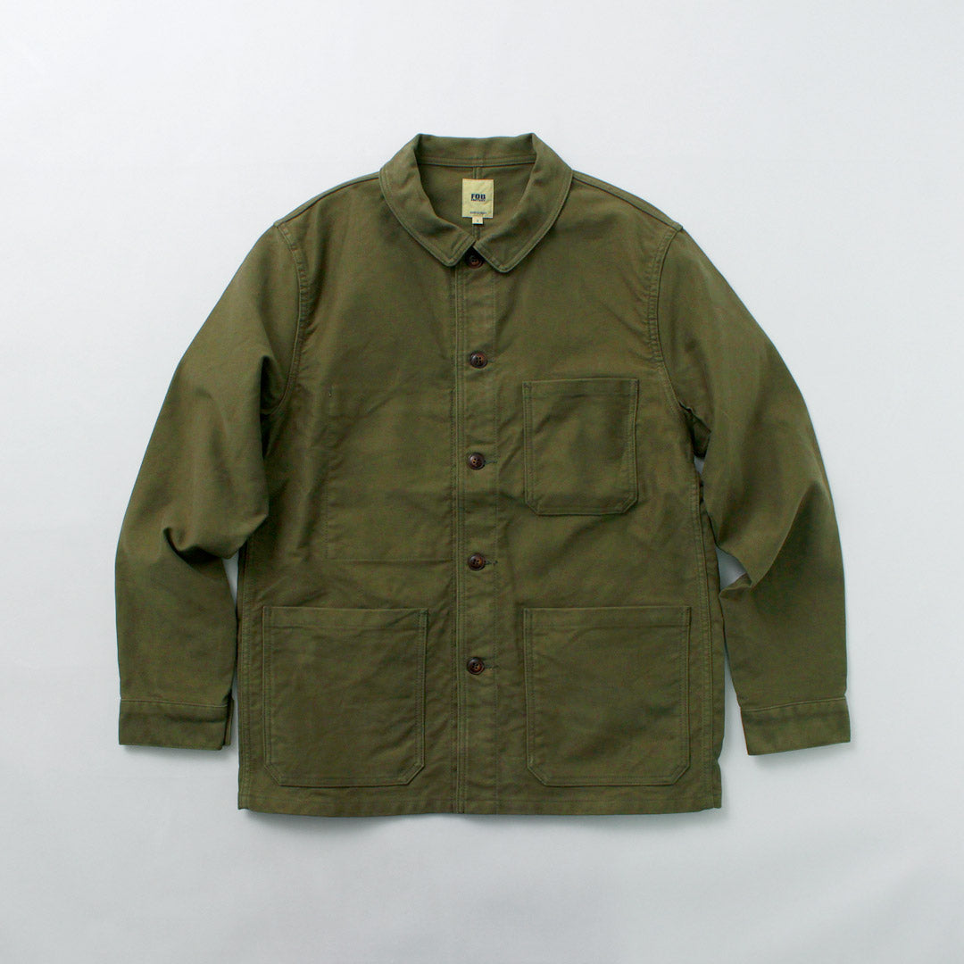 FOB FACTORY / F2373 프렌치 몰스킨 자켓