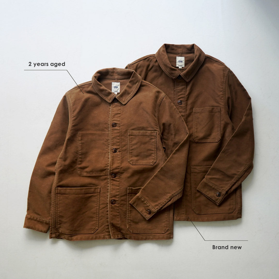 FOB FACTORY / F2373 프렌치 몰스킨 자켓
