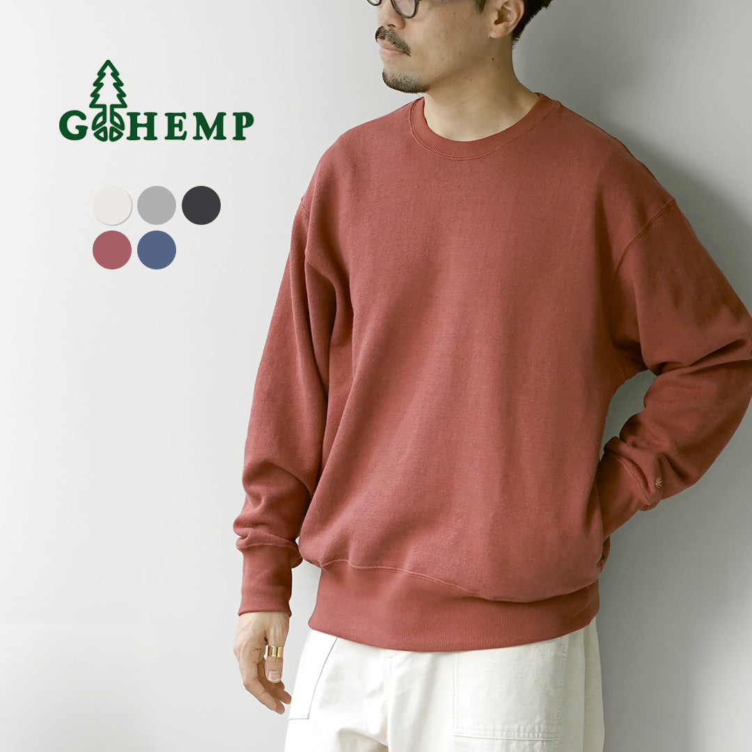 GOHEMP / 麻圓領運動衫