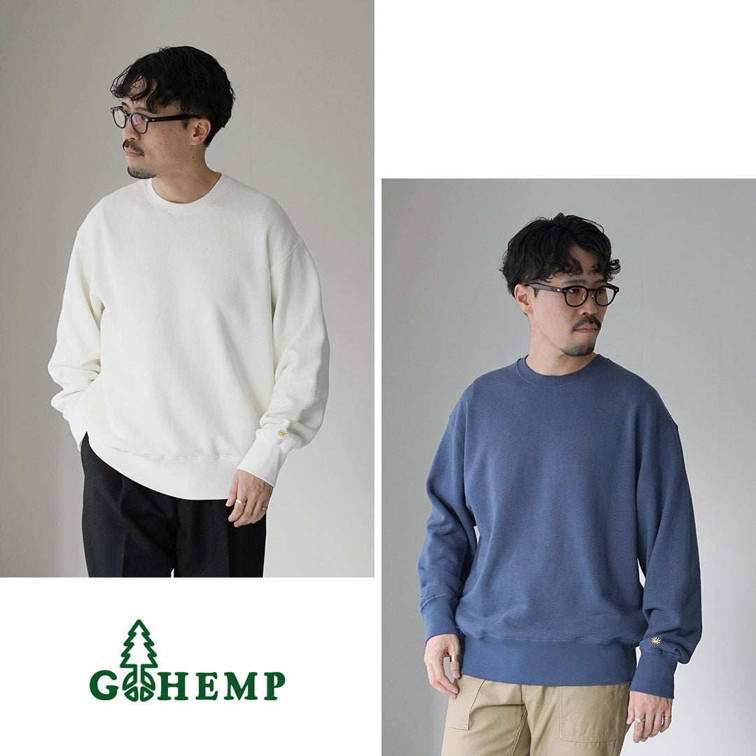 GOHEMP / 麻圓領運動衫