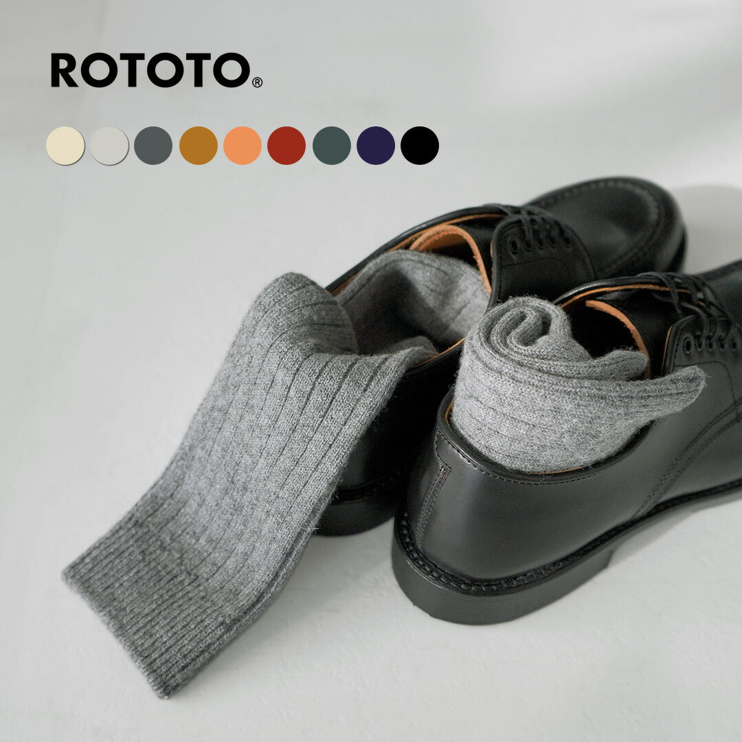 ROTOTO / 棉毛罗纹圆袜