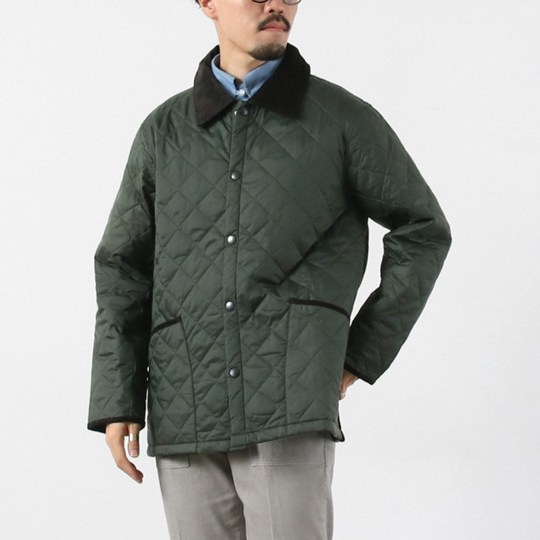 BARBOUR / LIDDESDALE 퀼팅 재킷