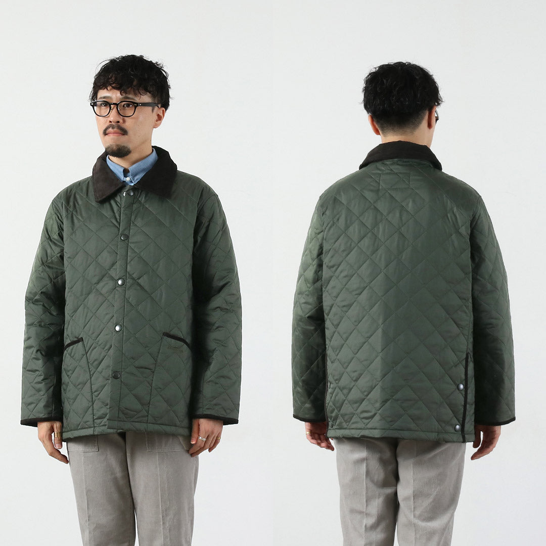 BARBOUR / LIDDESDALE 퀼팅 재킷