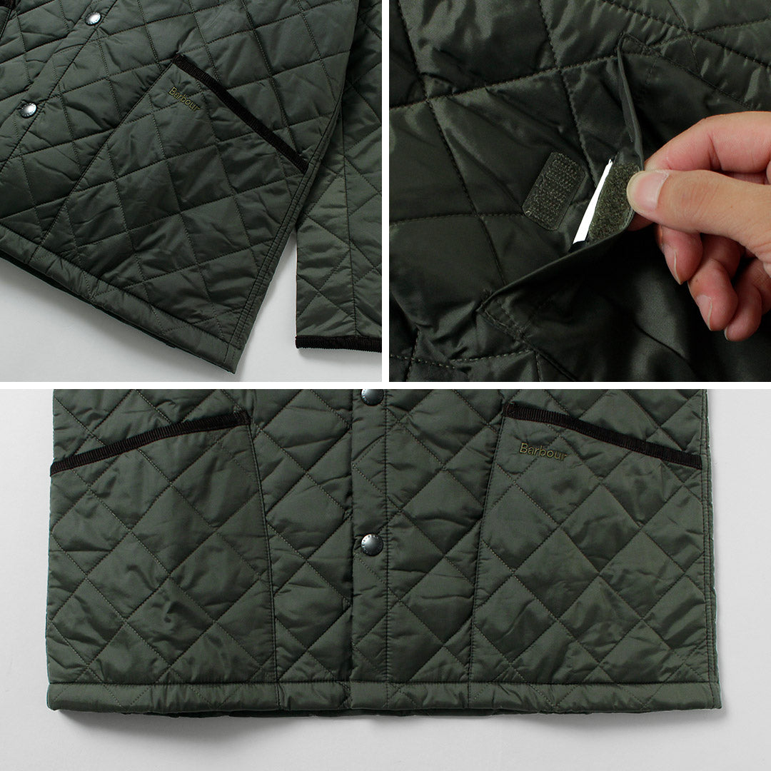 BARBOUR / LIDDESDALE 퀼팅 재킷