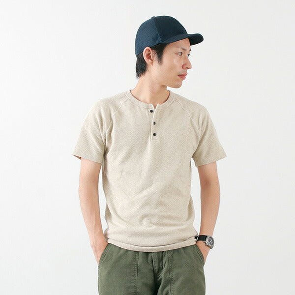 KEPANI / Raffy Spun Fraise 헨리 넥 티셔츠