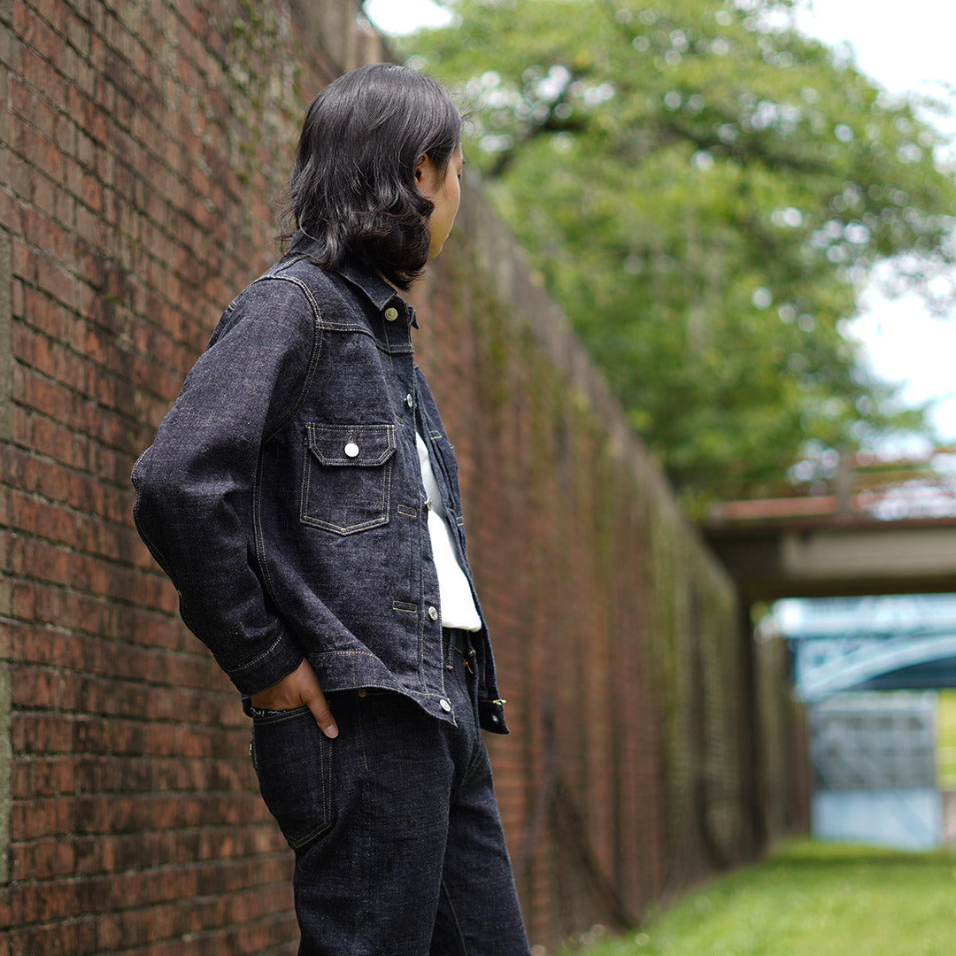 FOB FACTORY / F2378 2차형 G3 셀비지 데님자켓