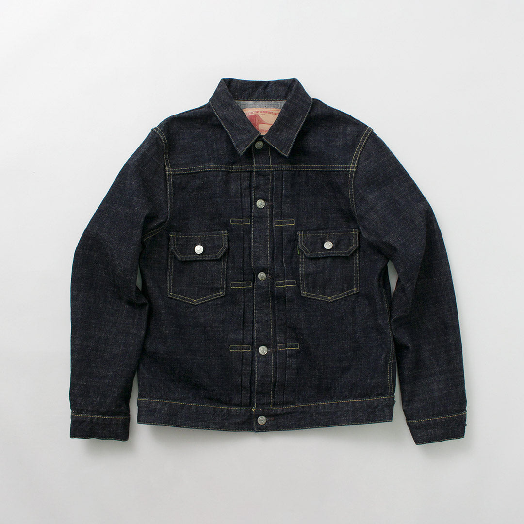 FOB FACTORY / F2378 2차형 G3 셀비지 데님자켓