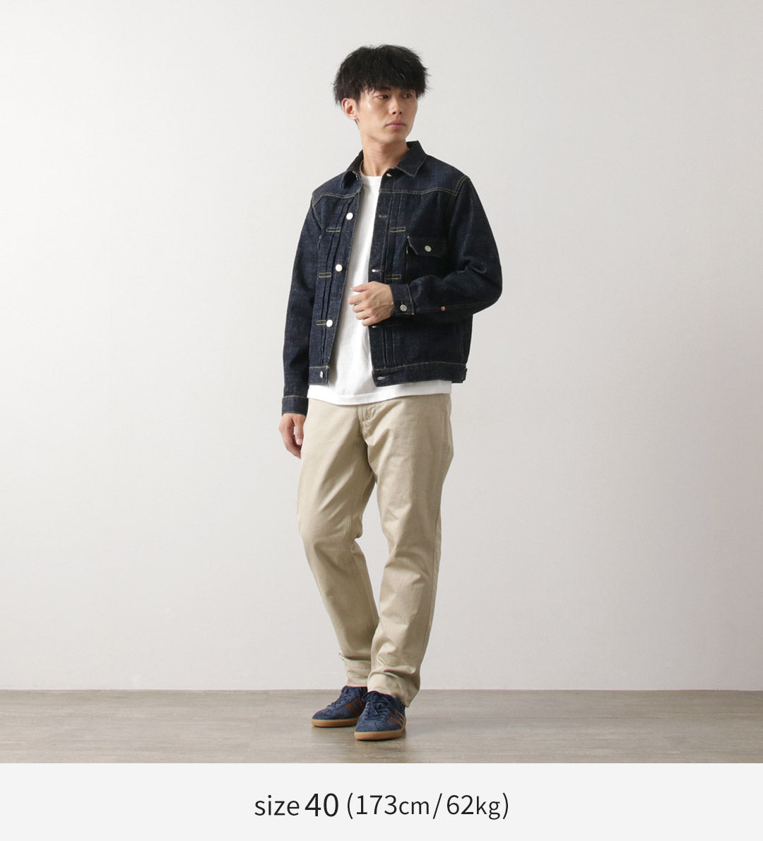 FOB FACTORY / F2378 2차형 G3 셀비지 데님자켓