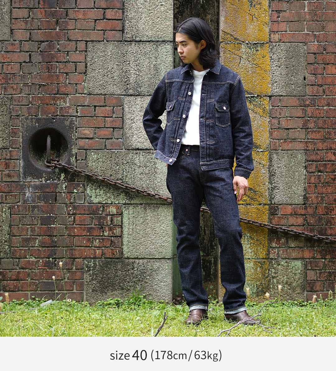 FOB FACTORY / F2378 2차형 G3 셀비지 데님자켓