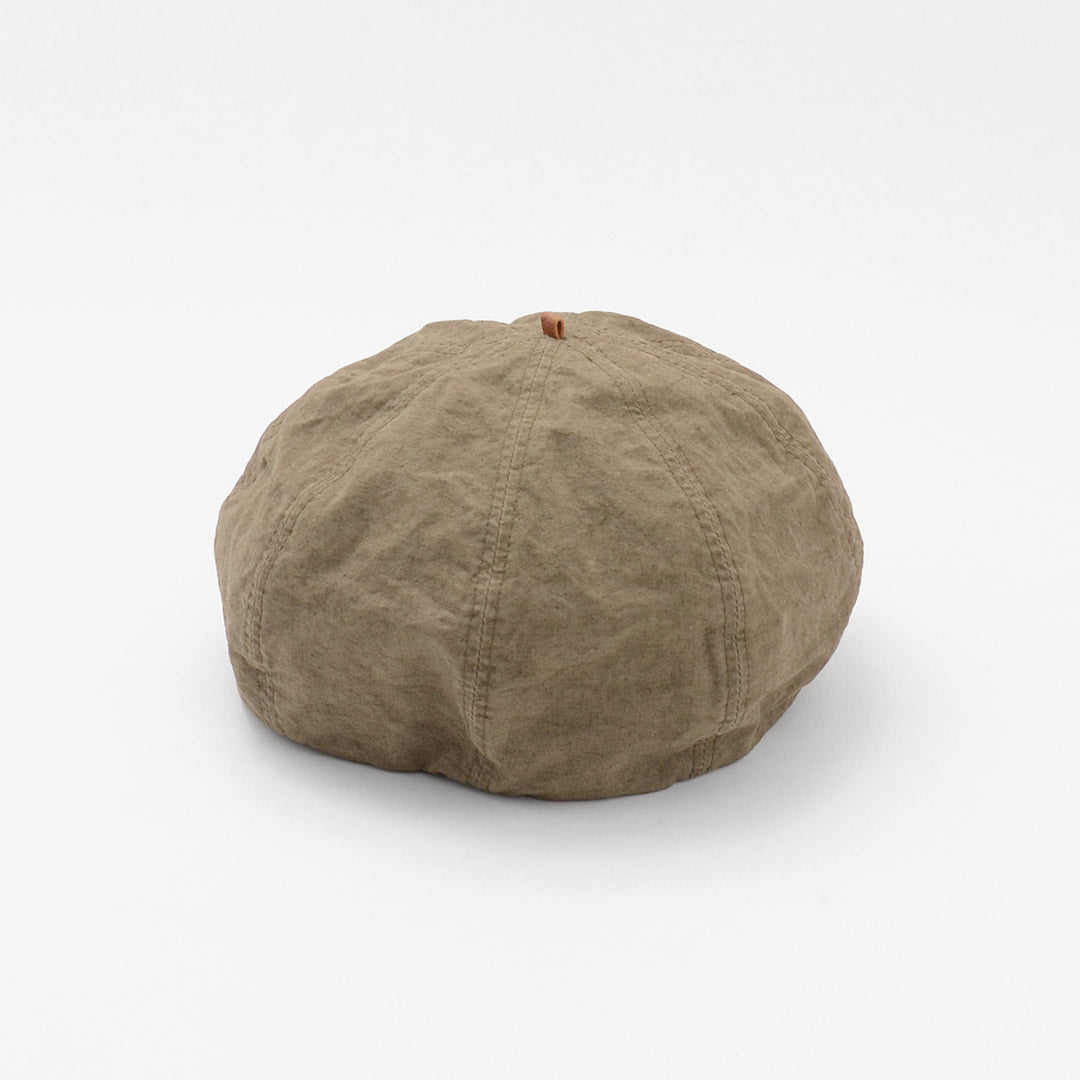 HIGHER / Cotton–Linen Weather Beret