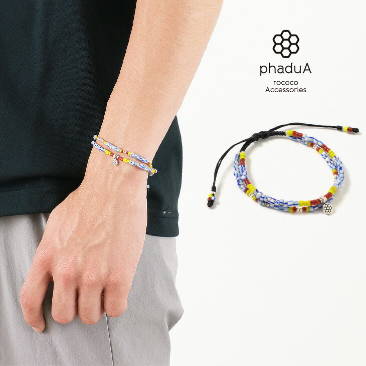 Phadua / pulseras con cuentas múltiples a mano
