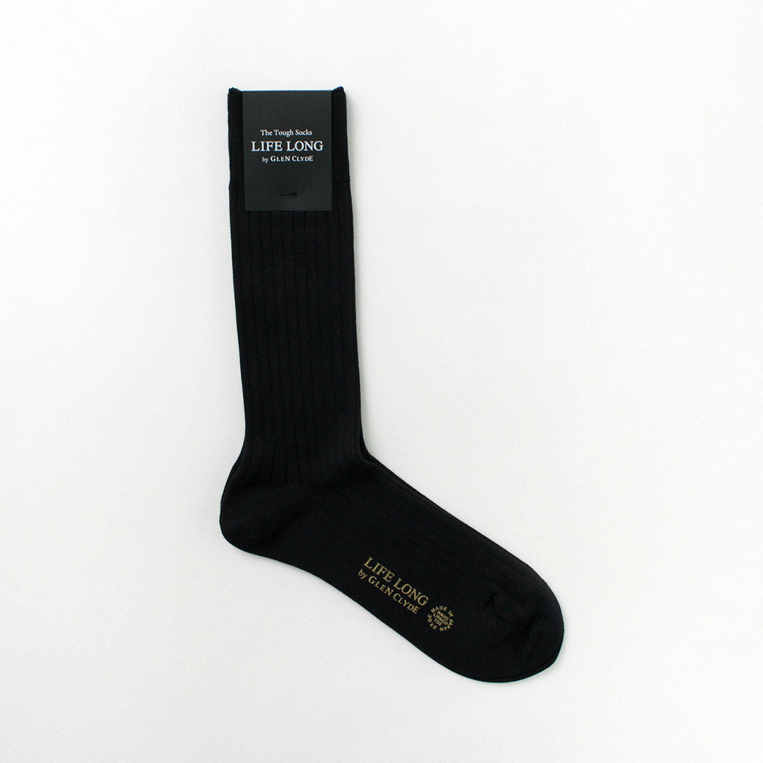 Glen Clyde / TS-5棉和Cordura Rib Socks的壽命長