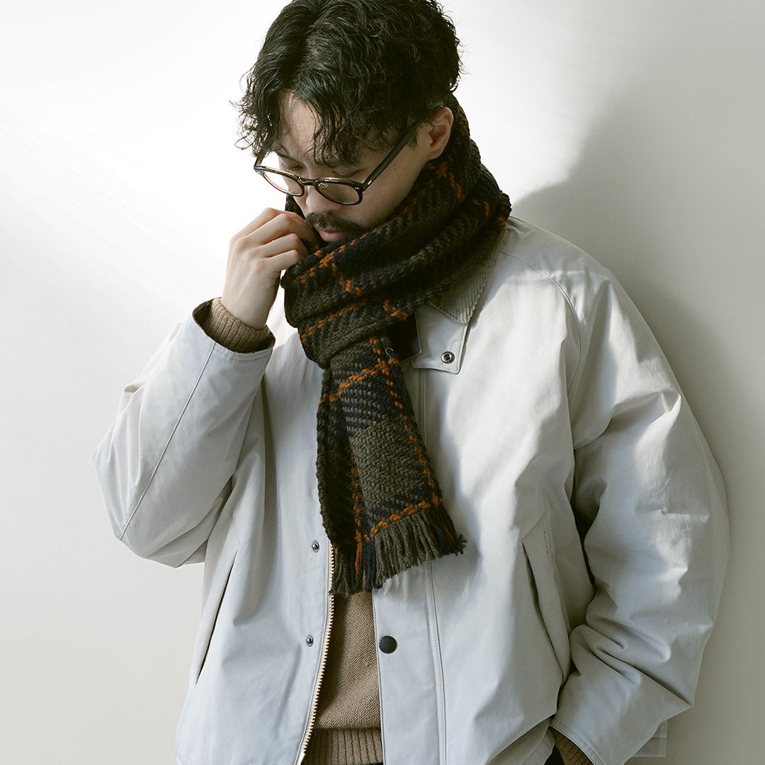 JOHN BRANIGAN / 爱尔兰花呢针织围巾 围巾