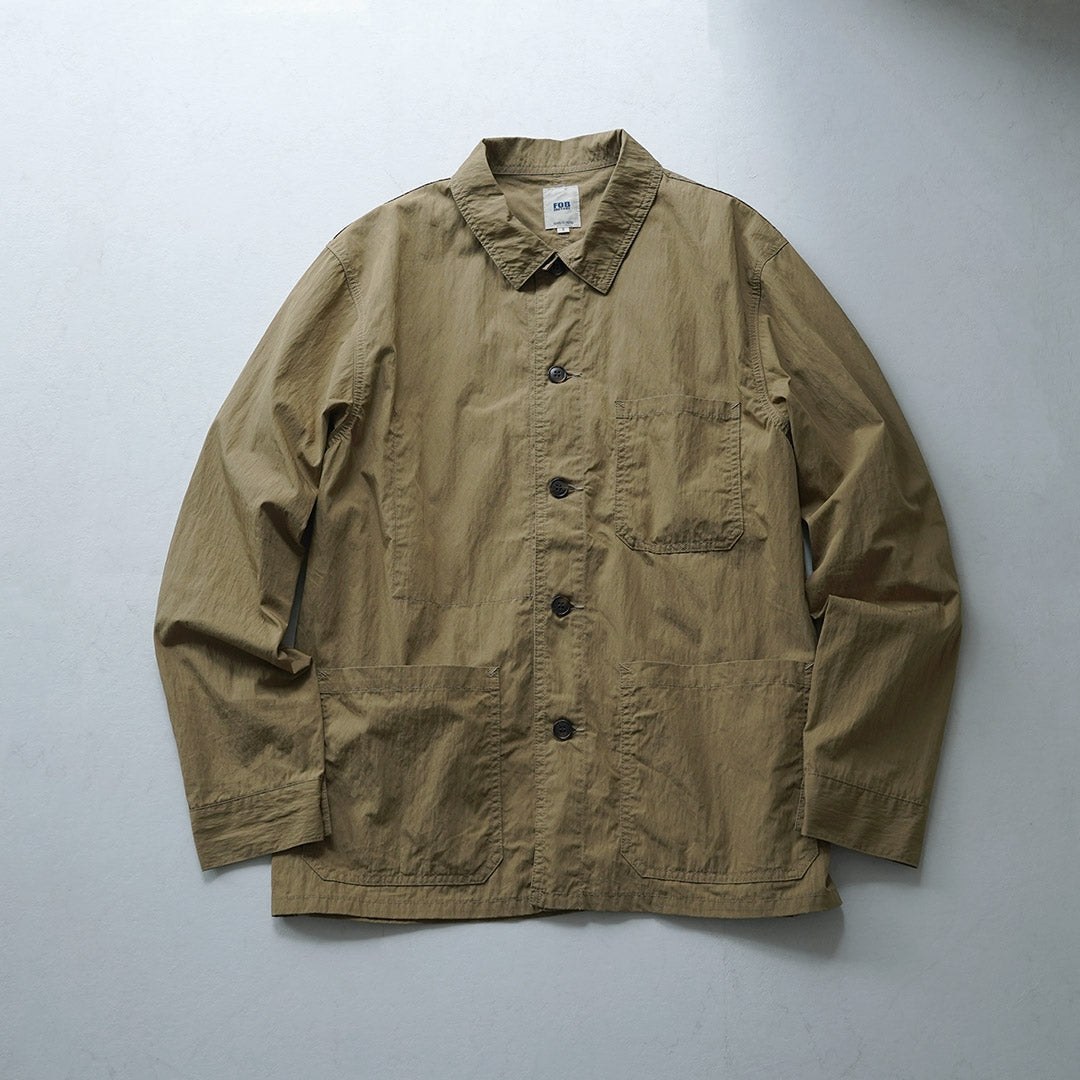 FOB FACTORY / F2394 法式襯衫外套